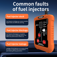 PT001 Probador de Inyectores de Combustible para Automóviles, Kit de Herramientas para Probar y Limpiar Inyectores de Combustible