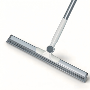 Serpillère Magique pour Vitres avec Long Manche, Tête Pivotante à 180°, Nettoyant Sans Traces d'Eau pour Portes <span class=keywords><strong>de</strong></span> Douche et Miroirs - Product Image 3