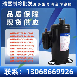 Compresor de bomba de calor HYZL WHP03970BSV C4AT WHP05100BSY G4AQ WHP0518DCV G4AQ para aire acondicionado y refrigeración - Product Image 5