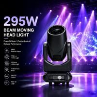 Projecteur de scène professionnel 295W avec contrôle DMX512, tête mobile RGBW IP20, éclairage DJ