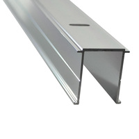 Profil de douche en aluminium de série 6000, anodisé noir brillant, de haute qualité, personnalisé en usine, soudage, pliage, découpe sur mesure