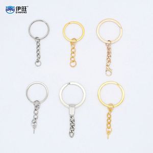 แหวนพวงกุญแจแยกแบนแบบสกรูรอบดวงตาทำด้วยโลหะแบบทำมือ - Product Image 4