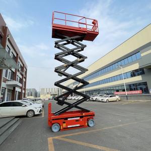 2025 Neues Modell Hochwertige Scheren bühne 6-14 m Werkbank Original ausrüstung Hersteller Luft scheren bühne - Product Image 2