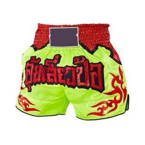 การออกแบบที่สวยงามมวยไทยกางเกงขาสั้น/มวยปล้ำกางเกงขาสั้นสำหรับขาย - Product Image 2