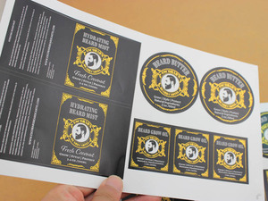 ODM/OEM-etiqueta adhesiva de papel de plata, pegatina de poliéster, autoadhesiva, vinilo, promoción - Product Image 5