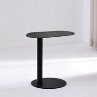 Ensemble de tables basses rondes modernes et simples de style nordique, meubles portables en acier pour la maison, pour le salon et la salle à manger
