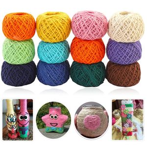 Fil à tricoter et à crocheter 100 % acrylique de haute qualité, 200 g, fantaisie, en coton laiteux, doux, épais et chaud, 16 plis, pour la vente en gros - Product Image 3