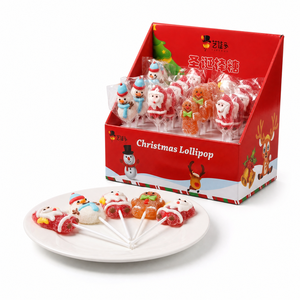 Caramelle Gommose Halal all'Ingrosso a Forma di Babbo Natale, Pupazzo di Neve, Renna, Albero e Frutta, Piccoli Regali per Feste Natalizie - Product Image 4