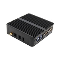 Mini PC Sin Ventilador, Quad Core J4105 J4125 N4100, 16G DDR4, 256G SSD, Win10, Nuc, Doble Lan, RS232 COM, Mini Ordenador Industrial