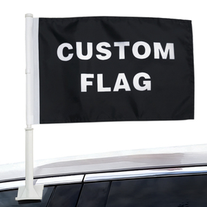 Drapeau de fenêtre de <span class=keywords><strong>voiture</strong></span> <span class=keywords><strong>USA</strong></span>-Canada-Mexique 2026, 30x45cm, polyester simple face, imprimé sportif, avec mât pliable en PP, personnalisable - Product Image 2