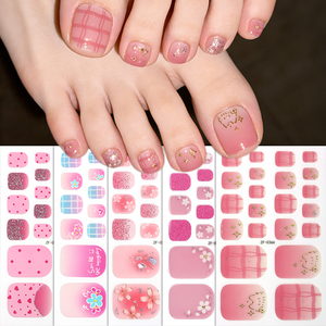 Nuevo Diseño de Adhesivos Metálicos 3D para <span class=keywords><strong>Uñas</strong></span> de los Pies, Tiras Decorativas Coloridas para <span class=keywords><strong>Uñas</strong></span>, Adhesivos de Cobertura Total para <span class=keywords><strong>Uñas</strong></span> de los Pies - Product Image 1