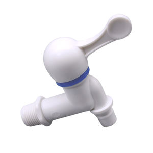 Yunsu DN15 Ceramic Core Single Handle Wall Mounted <b>Small</b> Plastic Faucet with Adapter - Product Image 4