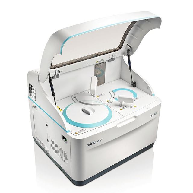 Mindray BS-200/230/240/240pro Fully Automated Chemistry Analyzer with 240/400 T/H Throughput for Veterinary Use (Dog/Cat/Horse)