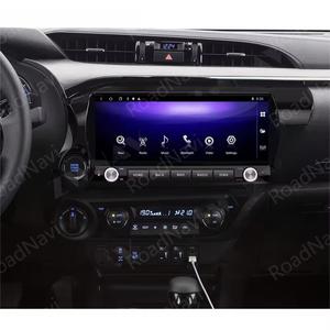 Reproductor de DVD para Auto RoadNavi de 12.3 Pulgadas para <span class=keywords><strong>Toyota</strong></span> <span class=keywords><strong>Hilux</strong></span> 2015-2023, Volante a la Izquierda/Derecha, Actualización a Radio de Auto Android 2024, Montado en el Tablero, con Carplay y GPS - Product Image 3