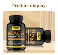 Comprimés d'énergie Maca pour l'amélioration masculine adulte, vitalité, équilibre hormonal, croissance des cheveux - Compléments alimentaires à base de plantes, formule personnalisée, non destiné à