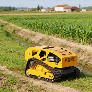 Tondeuse à gazon robotisée professionnelle de haute qualité pour usage industriel, jardin et domestique, robuste, télécommandée, à essence, sur chenilles 45 - Product Image 4