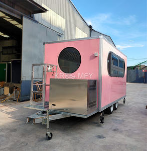 2025 Catering Equipment Truck Fully Equipped Ice With Street <b>Mobile</b> Pizza BBQ Food Trailer For Sale In USA - Product Image 1