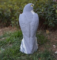 Répulsif d'Oiseaux Aigle Faucon en Plastique Écologique pour Jardin, Dissuasif et Appât Anti-Oiseaux, Contrôle des Animaux d'Extérieur