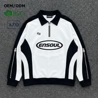 T-shirt Homme Oversize Écologique à Manches Longues US Spring STREETWEAR, Fabrication OEM ODM Personnalisée, Impression 3D et Plate