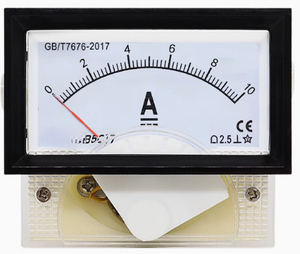 Ce chứng nhận lớp độ chính xác 2.5 Analog Bảng điều chỉnh Meter AC 0-10A Ampe kế tích cực tiêu cực DC 50A 200A 300A 400A +-con trỏ - Product Image 1