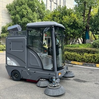 Balayeuse de voirie électrique autopropulsée 48V avec batterie 150Ah, neuve, pour feuilles et voirie
