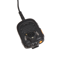 Microphone-haut-parleur portable 2-en-1 B04 avec caméra intégrée, vision nocturne, vidéo HD 5MP et micro PTT pour accessoires radio bidirectionnelle PoC