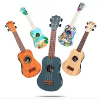 子供の楽器シミュレーションウクレレミニ4弦は初期の音楽ギターのおもちゃを演奏できます