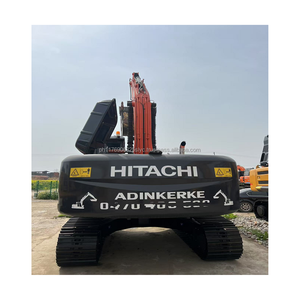 Excavadora de cadenas usada Hitachi ZX240 original de Japón, maquinaria de ingeniería para movimiento de tierras, en venta. - Product Image 5