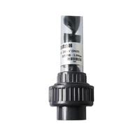 Dispositif de mélange gaz-liquide, mélangeur statique à ozone, élément tubulaire UPVC, garantie 1 an pour le traitement de l'eau