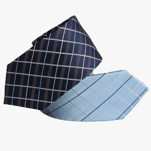 Poliéster de moda fabricante personalizado Jacquard corbatas fábrica al por mayor de negocios personalizados 100% corbata de poliéster para hombres