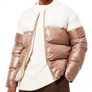 Veste matelassée en poly duvet pour homme avec logo personnalisé 2026 - Product Image 1