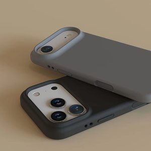 100% lỏng Silicone trường hợp điện thoại, foriphone 17 Pro Promax, hỗ trợ sạc không dây chống sốc đầy đủ bảo vệ tùy chỉnh các thương hiệu khác - Product Image 3