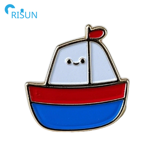 Fabbrica su misura Galleon Yacht barca a vela nave nave nave spille spille spille personalizzate barca smalto Pin - Product Image 3