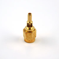 Connecteur coaxial RF à sertir mâle SMA 50 ohms pour câble RG316