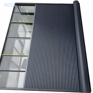 Villa Sunshine Room Pare-soleil Fonctionnement silencieux Télécommande Pare-soleil Panneau en alliage d'aluminium Pare-soleil <span class=keywords><strong>Volet</strong></span> <span class=keywords><strong>roulant</strong></span> - Product Image 2
