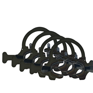 Vente en gros Noir Forme C Ouvre-Bouche Avec Poignée Réutilisable Plastique Écarteur <span class=keywords><strong>de</strong></span> Joue Pour Blanchiment des Dents Usage Do - Product Image 6