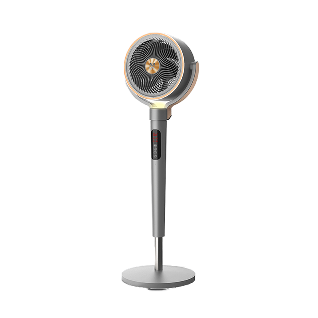 Electric Plastic Wide-Angle Shaking Head with Remote Control Stand Adjustable Height App-Controlled Circulating Fan