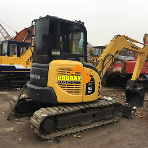 Tractor pequeño Komatsu PC55MR usado, excavadora de segunda mano de 5,5 toneladas, miniexcavadora usada original de 5 toneladas al mejor precio - Product Image 1
