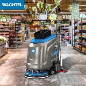 Automatic Battery Powered Small Floor Scrubber For Marble warehouse