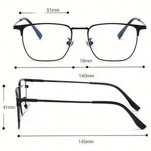 Gafas de Lectura Fotocromáticas Multifocales Progresivas Cuadradas Unisex de Moda 2025 para Hipermetropía, Doble Propósito Cercano-alejado - Product Image 6