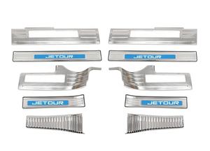 Protection <span class=keywords><strong>de</strong></span> marchepied latéral, panneau <span class=keywords><strong>de</strong></span> <span class=keywords><strong>seuil</strong></span> <span class=keywords><strong>de</strong></span> <span class=keywords><strong>porte</strong></span>, barre <span class=keywords><strong>de</strong></span> marchepied, garniture <span class=keywords><strong>de</strong></span> pédale, autocollant, accessoires compatibles avec Chery Jetour T2 - Product Image 2