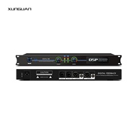 FBX220 Conception OEM 2 entrées 2 sorties DSP avancé Suppresseur de rétroaction KTV pour théâtre/conférence/salle multifonctionnelle