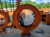 Langlebiger Outdoor-Wasserspielbrunnen für Gewerbeflächen