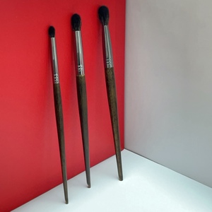 Brocha de Maquillaje Angular de Nailon con Mango de Madera de Sándalo Faria, Brocha de Belleza Individual Portátil para Mejillas, Maquillaje Denso - Product Image 4