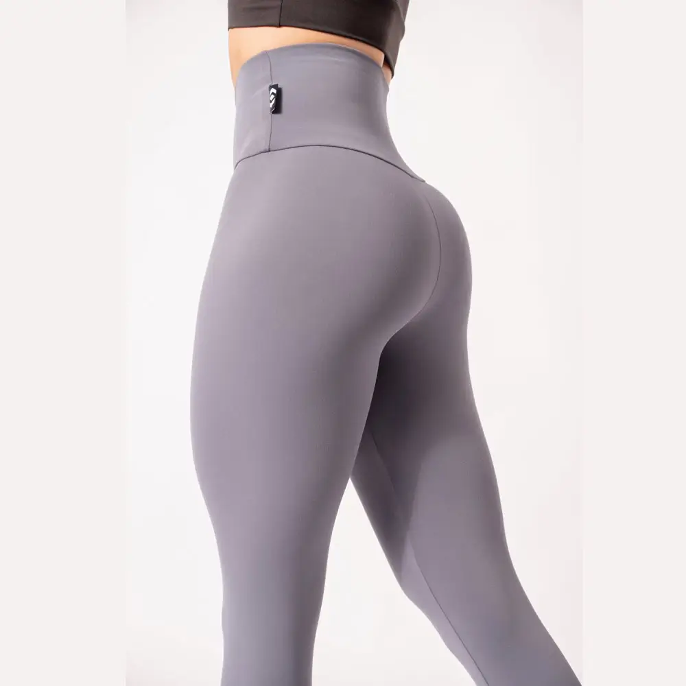 Pantalones de Yoga para mujer, mallas deportivas transpirables de nailon y LICRA para gimnasio, gran oferta