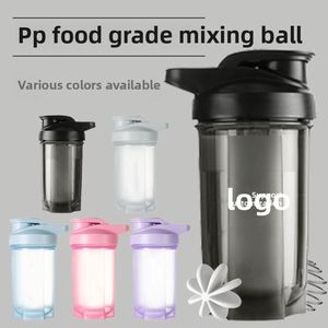 Botella de Proteína Personalizada de 500 ml, Libre de BPA, con Asa, Portátil, para Deportes al Aire Libre, Fitness, Bebidas, Venta al Por Mayor - Product Image 2