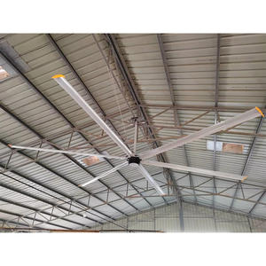 Ventiladores de Techo Comerciales HVLS AMTHI de 30dB <span class=keywords><strong>Muy</strong></span> Silenciosos y Ahorradores de Energía, 220v 1100w 1500W 12 pies, para Gimnasio, Refrigeración, Sin Mantenimiento - Product Image 5
