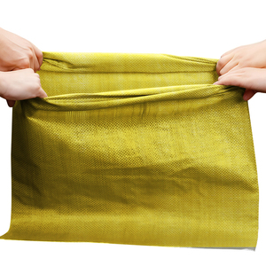 Sac tissé personnalisé jaune pour <span class=keywords><strong>emballage</strong></span> <span class=keywords><strong>industriel</strong></span> <span class=keywords><strong>d</strong></span>'engrais, de sable et de céréales - Product Image 4