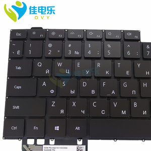 Tastiere US RU Russe per <span class=keywords><strong>Huawei</strong></span> MateBook X Pro MACH-W19 W29 W19B W19C W29BL KLV-W19 W29 con Tasti Illuminati 9Z.NEXBN.201 - Product Image 6