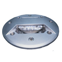 Vente en gros Goujon de route solaire en aluminium haute luminosité 24V 40T Zebra Crossing Voyant d'avertissement LED pour les constructeurs de routes